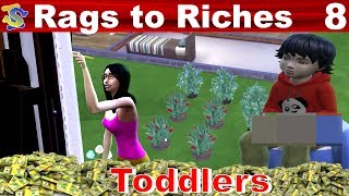 The Sims 4 Let's Play Rags to Riches Toddlers EP9