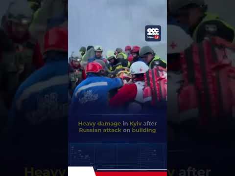Kyiv Residential Building Collapses After Russian Missile And Drone Attack
