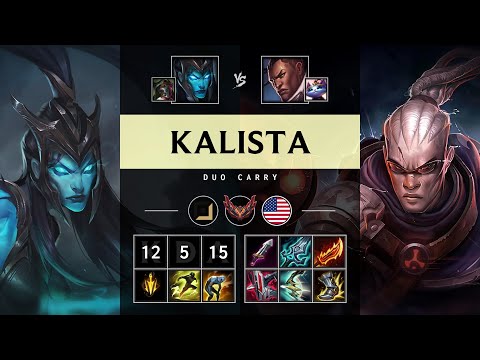 Kalista ADC vs Lucian - NA Grandmaster Patch 25.11