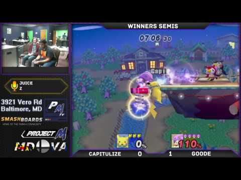 S@X 6/5/17 - Capitulize (Pikachu) vs Goode (Sonic) - Winners Semis