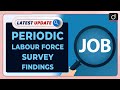Periodic Labour Force Survey Findings Latest Update Drishti IAS English