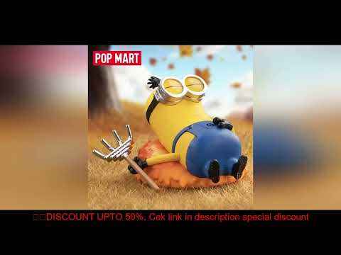 POP MART Minions Lazy Every Day Series Original Blind Box Surprise Mystery Box Cute Anime Action Fig