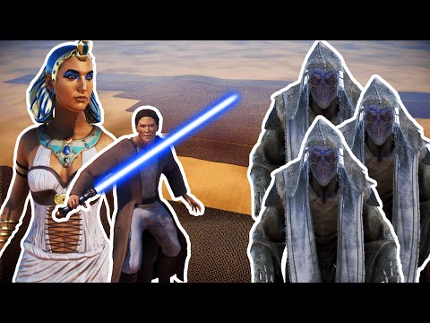 18 MILLION GHOSTS vs 250,000 JEDI KNIGHTS + 80,000 CLEOPATRA | Ultimate Epic Battle Simulator 2