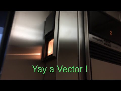 Rare 1992 MontgomeryKONE Vector Hydraulic Elevator at Richmond Cultural Centre in Richmond BC