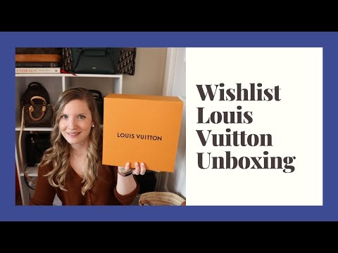 Wishlist Louis Vuitton Unboxing