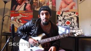 How to play ‘Gold-Digging Whore’ by Steel Panther Guitar Solo Lesson w/tabs