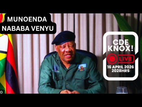 Knox Chivero speaking during a televised address.