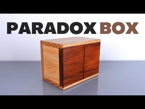 Paradox Box Puzzle Solution - Cubic Dissection - Eric Fuller