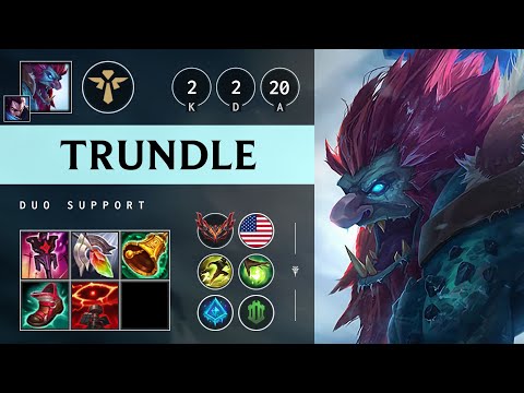 Trundle Support vs Taric - NA Grandmaster Patch 25.21