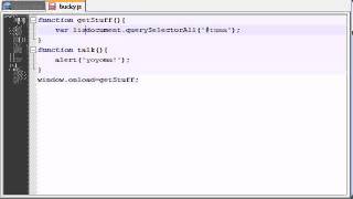 HTML5 Tutorial - 26 - querySelectorAll
