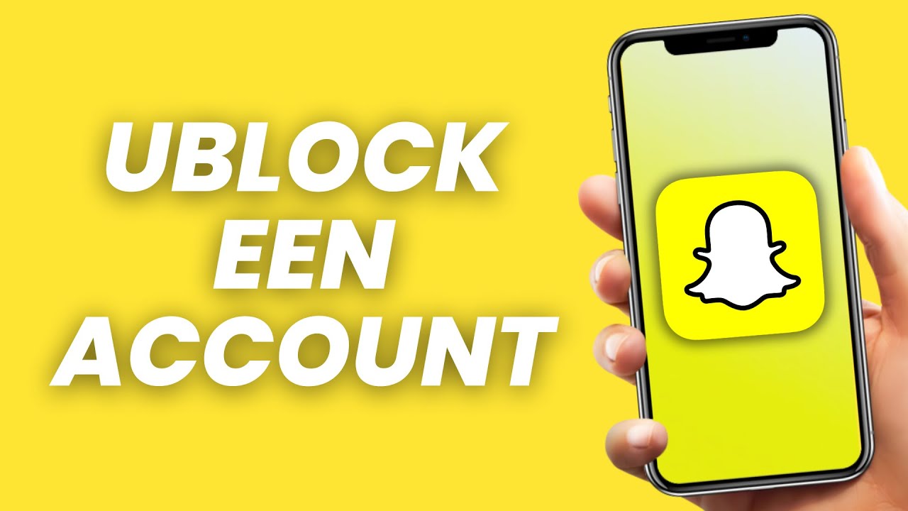 Iemand unblocken op Snapchat via de geblokkeerde gebruikers