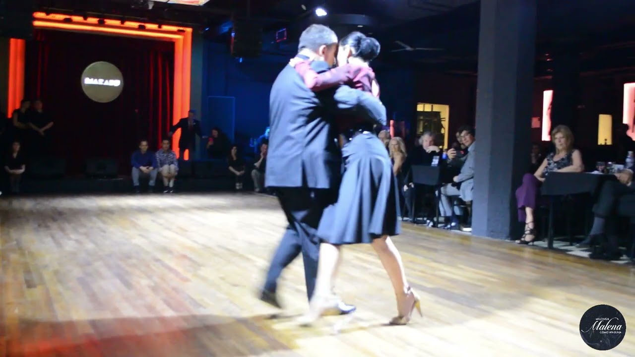 Natalia Hills & Hernán Álvarez Prieto en Milonga Malena "COMO NINGUNA"!!! 1/4