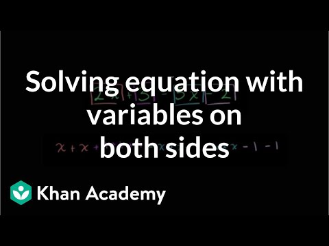 Equations Part 3