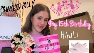 My 15th Birthday HAUL!  Giselle Ellis