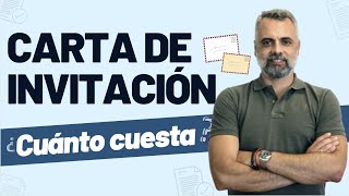 ✉️ Carta de Invitación ¿Cuánto cuesta hacer el este trámite