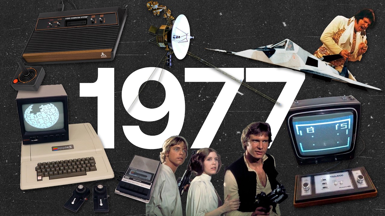 O ano que DEIXOU MARCOS: Apple II, Atari e a estreia de Star Wars! (1977)