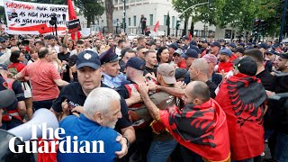 Protesters clash with police in Albania over Jared Kushner-backed luxury resort