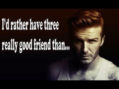 David Beckham Height