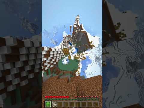 Insane Minecraft Cliff Jump... You Won't Believe It!