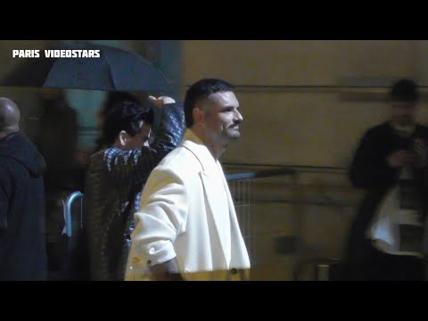 Florent Manaudou et Elsa Bois @ Paris 21 janvier 2026 Fashion Week show Ami Alexandre Mattiussi