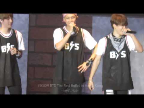 150829 BTS in HK - Cheeky Jimin Translating for Jungkook & RapMon + J-Hope Angel