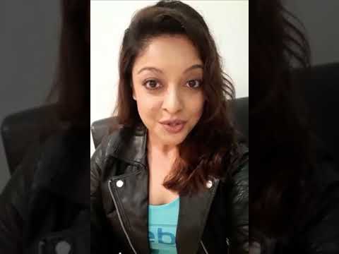 tanushree dutta wishing us on our 2nd anniversary