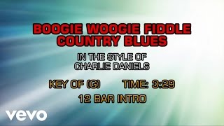 The Charlie Daniels Band - Boogie Woogie Fiddle Country Blues (Karaoke)