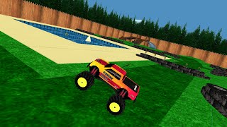 RVGL. Backyard Bash 2 by Dave-o-rama. 731m, 4 laps. Car Maxximus