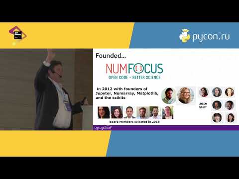 Travis Oliphant «Brief review of Array computing in Python, where it is heading, and why it matters»