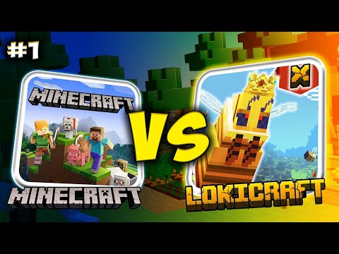 Insane Minecraft Battle: Lokicraft X Survival - Hindi🤯