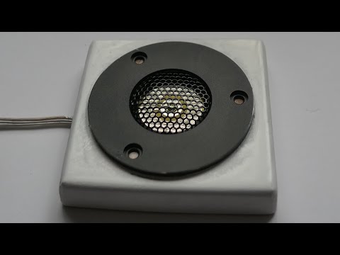 Lautsprecher Tuning mit High End Energiehochtöner erzeugt Live Sound. Günstiges DIY Projekt