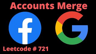 YouTube video 'ACCOUNTS MERGE | LEETCODE # 721 | PYTHON SOLUTION'