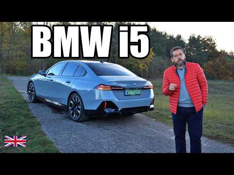 BMW i5 eDrive40 - Sustainable and Vegan (ENG) - Test Drive and Review