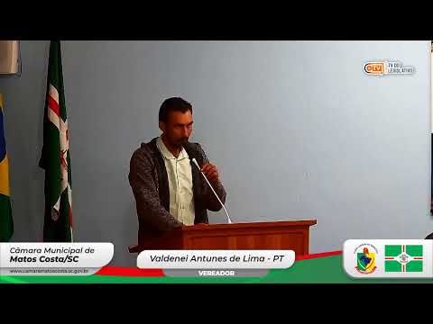 18ª SESSÃO ORDINÁRIA DA CÂMARA DE VEREADORES DE MATOS COSTA 16/06/2025