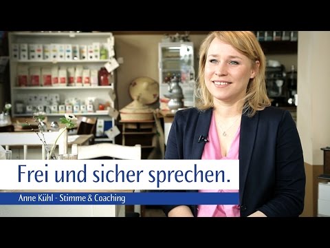 Stimmtraining/ Sprechtraining bei Anne Kühl, Hamburg