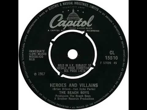 UK New Entry 1967 (211) The Beach Boys - Heroes And Villains