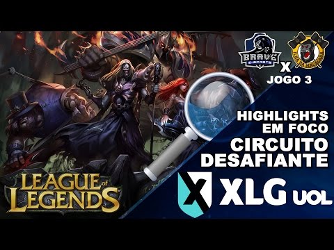 LoL - Highlight em FOCO! Remo Brave vs Ilha da Macacada (Jogo 3 - Semifinal Circuito Desafiante)