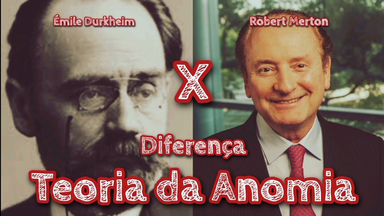 16. TEORIA DA ANOMIA- ÉMILE DURKHEIM x Robert King Merton
