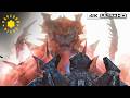 Mega Kaiju Destroys Jaegers Full Scene Pacific Rim Uprising 4K HDR