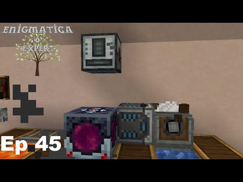 Enigmatica 6 Expert Mode - Ep 45 Automate Stripping (Dark oak that is...)