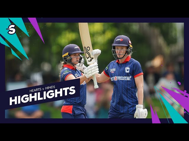 Hometown Hero Izzy Gaze | Hearts v Hinds – Super Smash Match 2025/26 Highlights