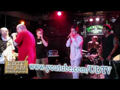 UDTV HIP HOP BUFFET @ Backstage 7-27-2012 FREESTYLE JAM SESSION Funks Inc Messenger DJ Robzilla PK