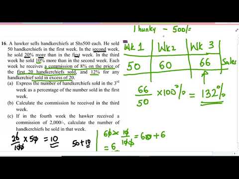 Business Maths 1 - Interest, Discount, profit and loss, currency exchange, commission