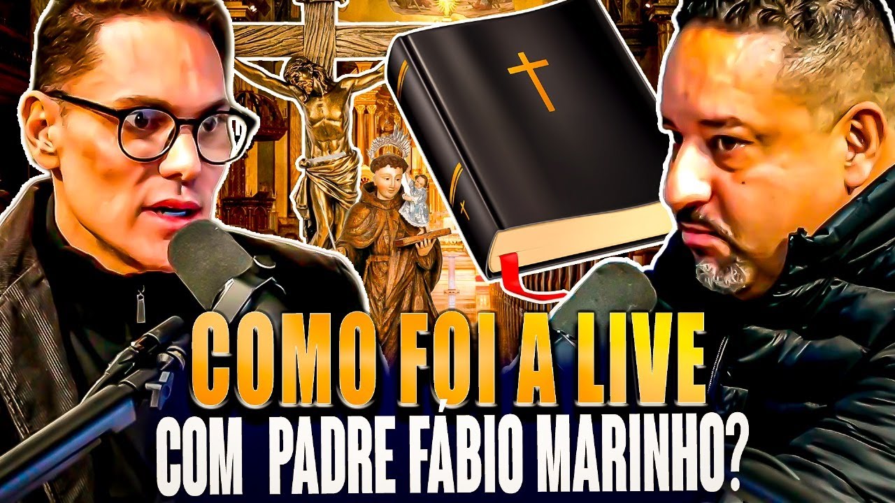 Live com o PADRE Fabio Marinho. @podcast3irmaos