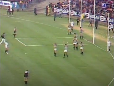 Round 5 1984 - Carlton v Collingwood at Waverley Park. Anzac Day.