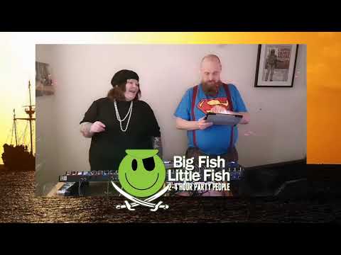 Big Fish Little Fish Kitchen Family Rave 3 May 2020 DJs Leme & Cyndi Wallauper