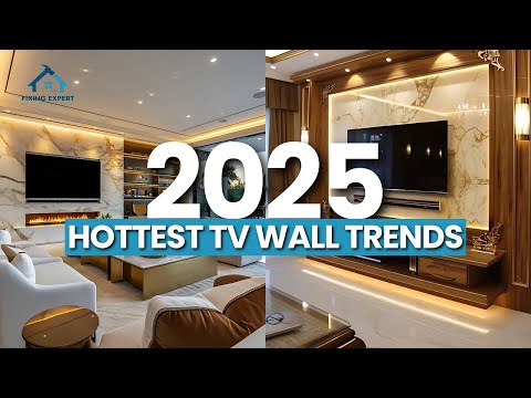 2025's Best TV Wall Decorating Ideas for a Modern Home Interior | tv wall trends