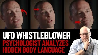 Psychologe analysiert die Körpersprache des UFO-Whistleblowers (Dr. G Explains)