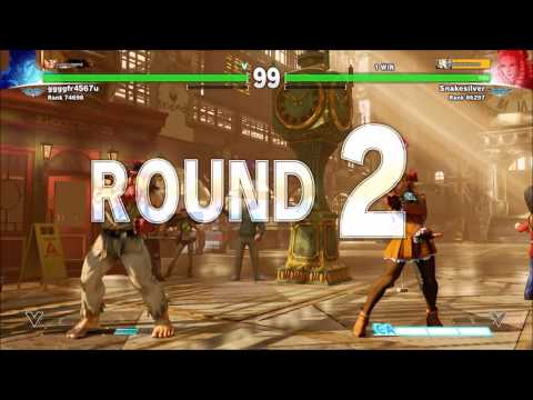SFV ggggfr4567u (Ryu) VS Snakesilver (Karin)