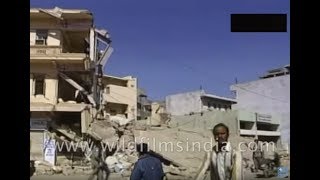 Ferocious earthquake in Bhuj on India's 52nd Republic Day in 2001